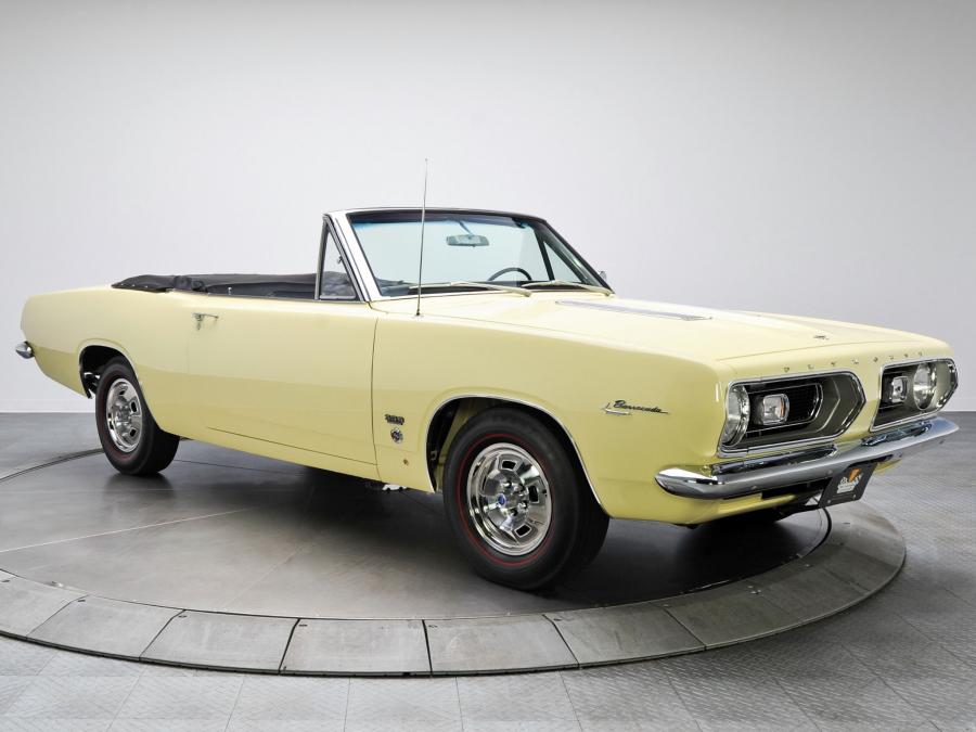 Plymouth Barracuda Formula S 383 Convertible '1967